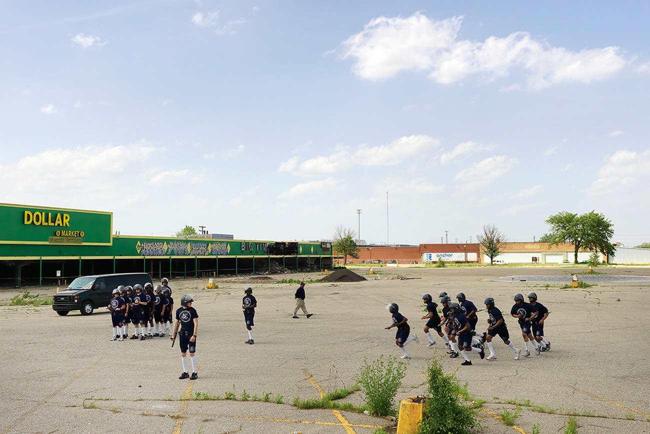 Police Cadet Riot Training, Eastside, Detroit 2012-WebEdit